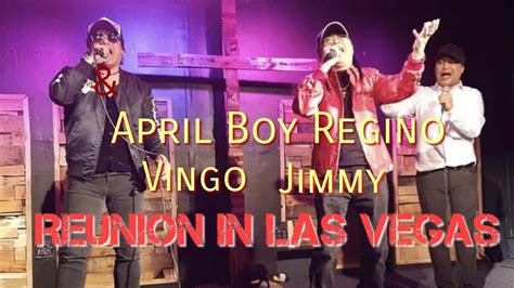 jimmy regino|April Boys Live Concert in Vegas.